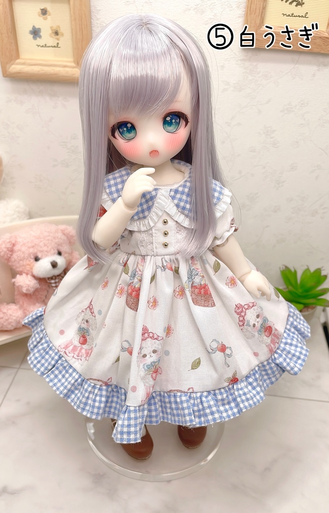 TinyFox 半袖ワンピース 1/6ドール