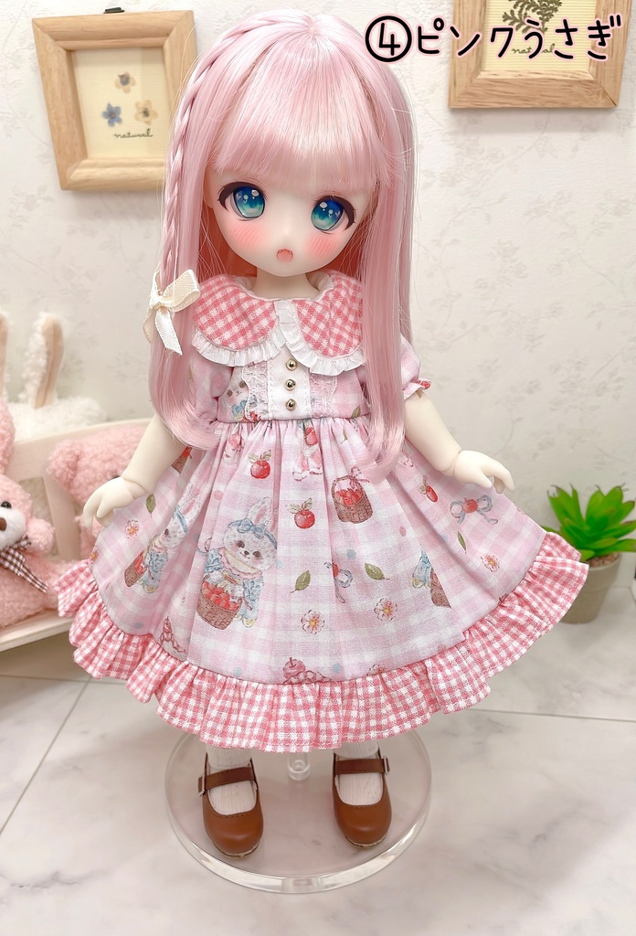 TinyFox 半袖ワンピース 1/6ドール