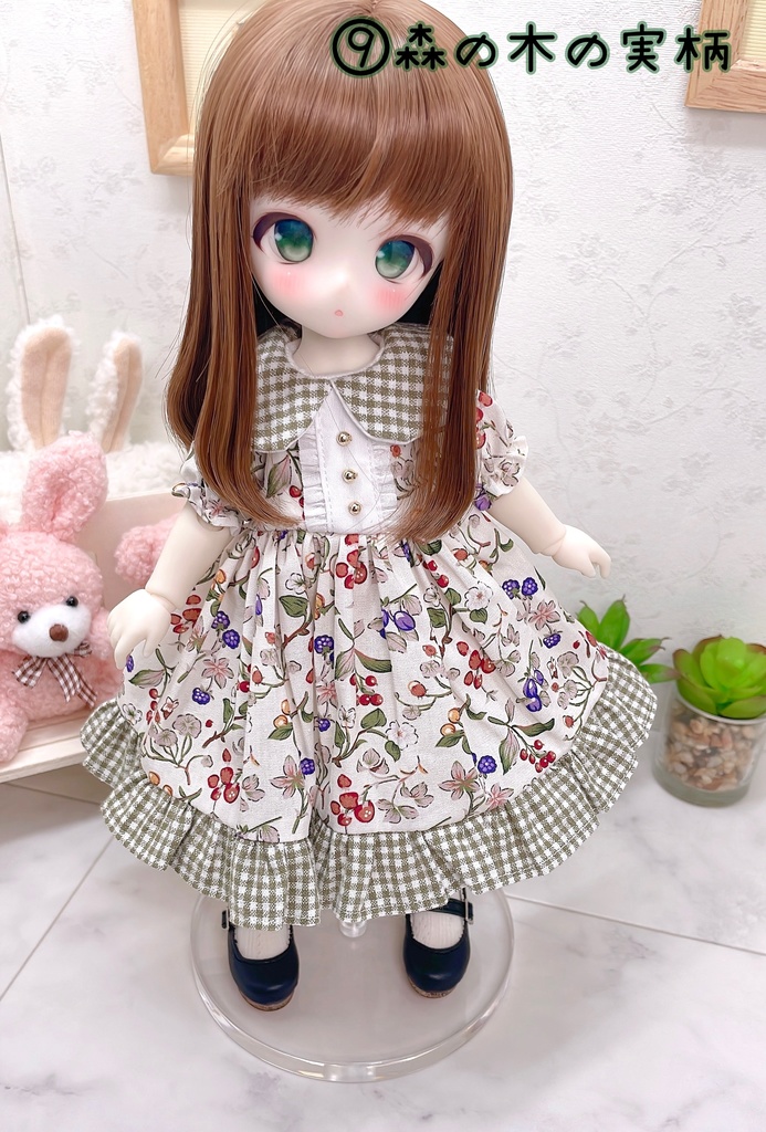 TinyFox 半袖ワンピース 1/6ドール