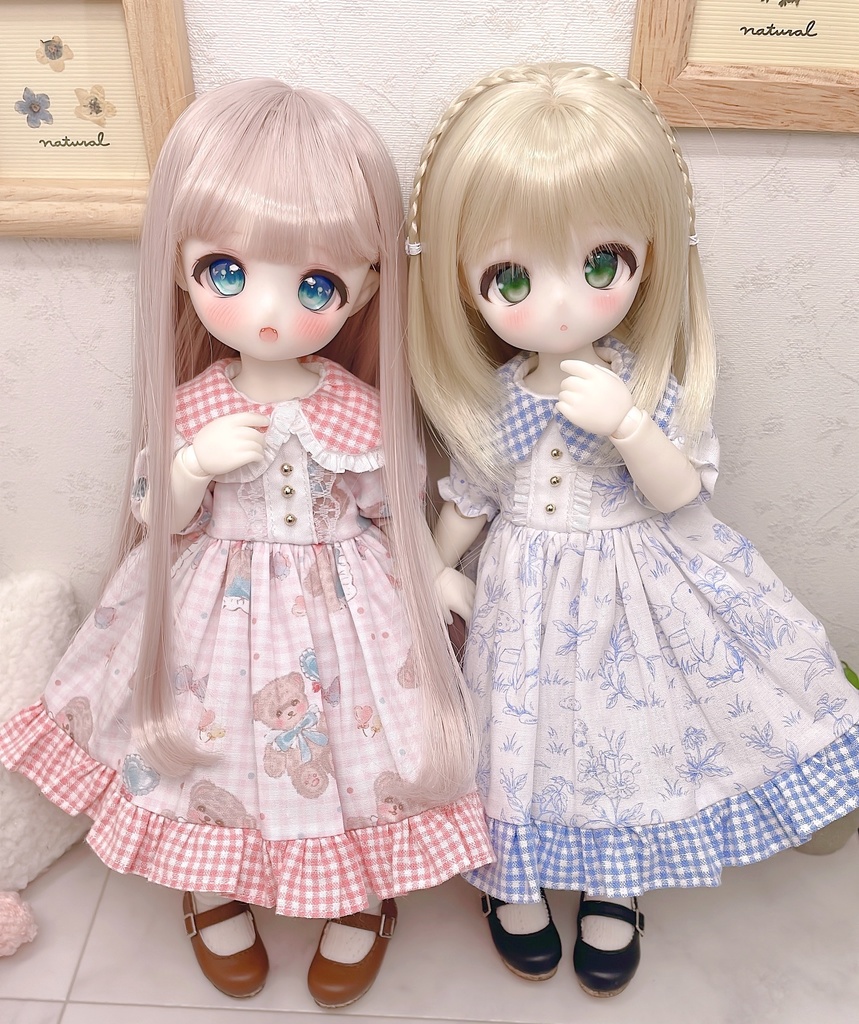 TinyFox 半袖ワンピース 1/6ドール