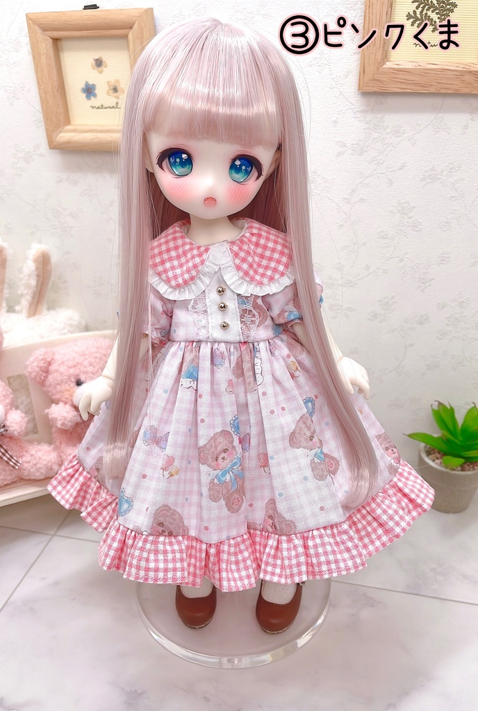 TinyFox 半袖ワンピース 1/6ドール