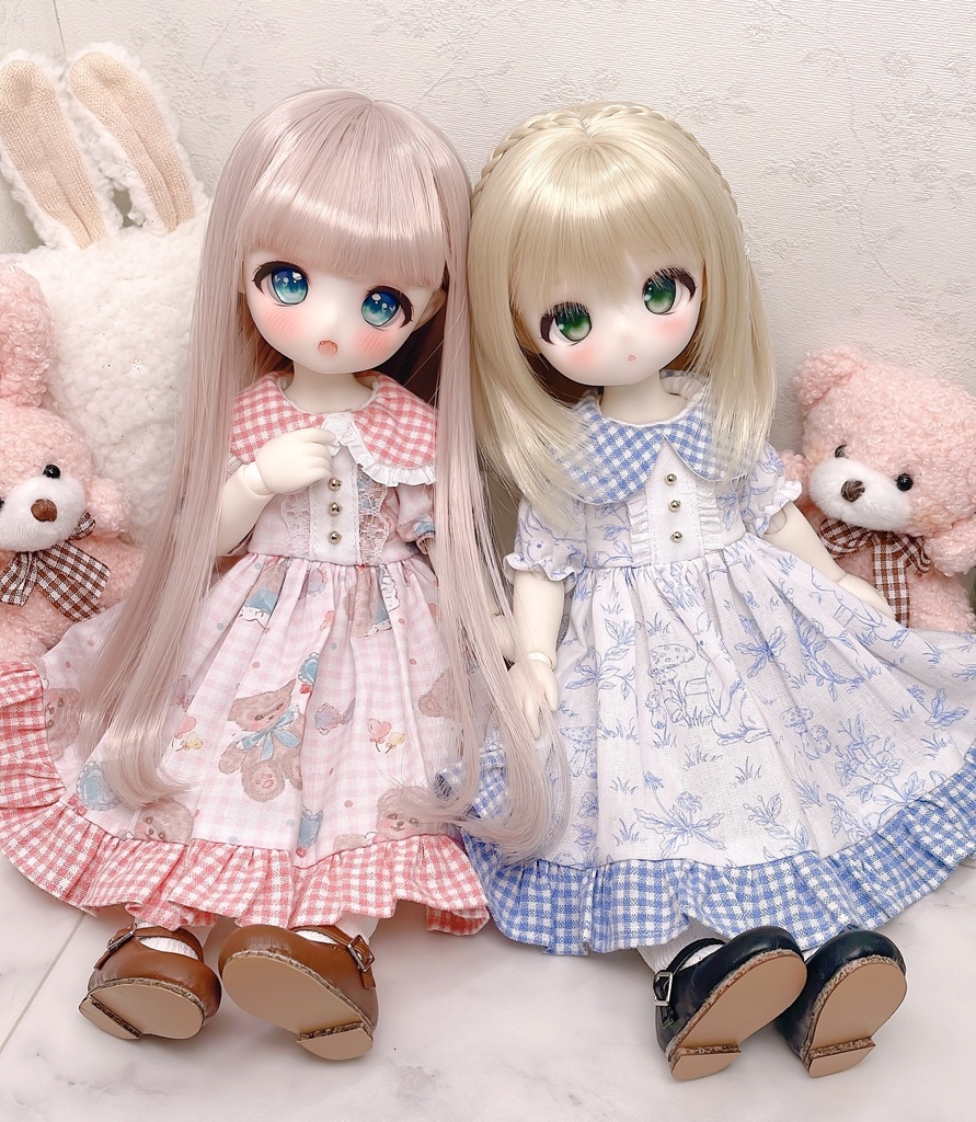 TinyFox 半袖ワンピース 1/6ドール