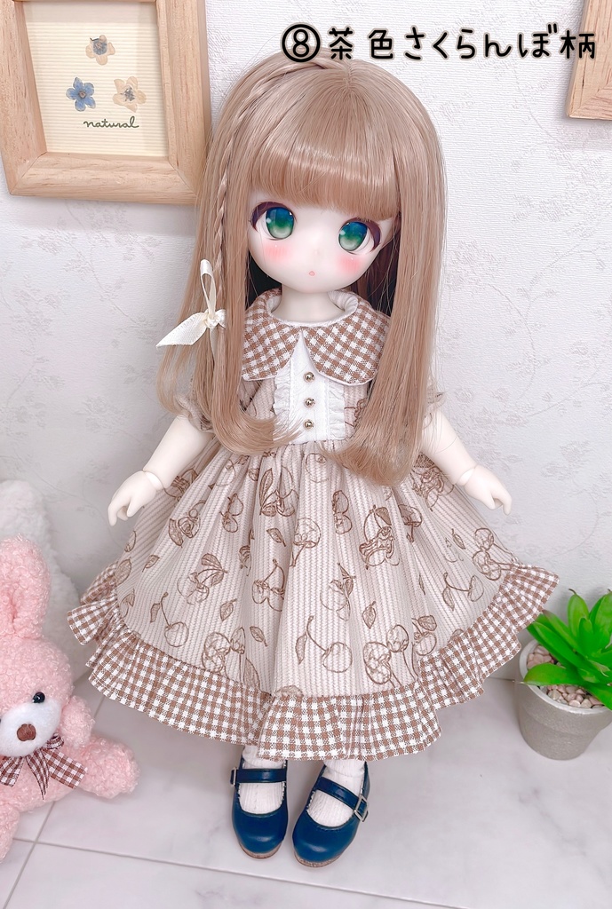 TinyFox 半袖ワンピース 1/6ドール