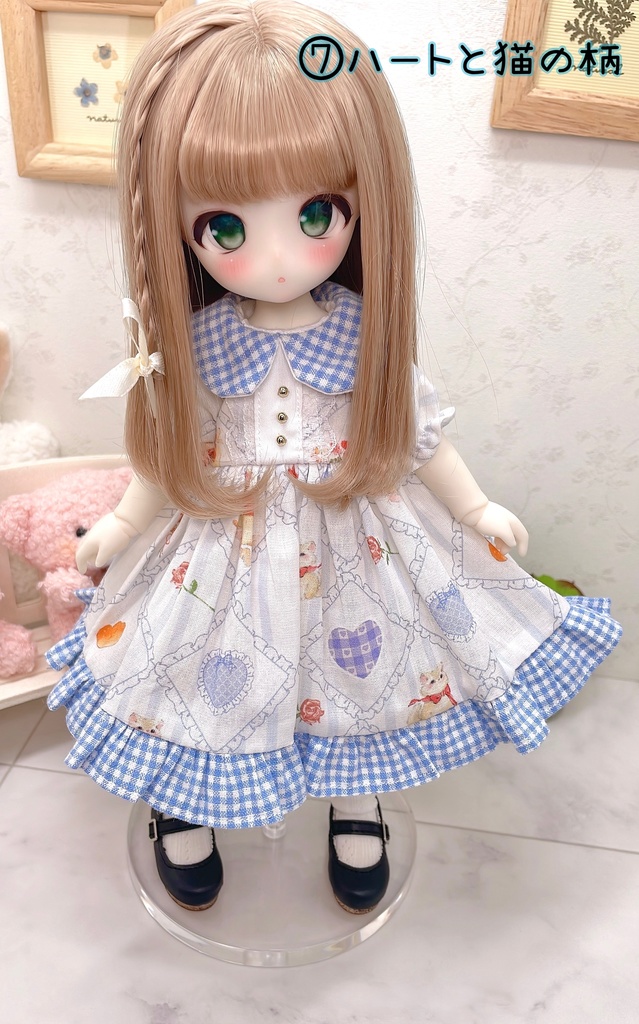 TinyFox 半袖ワンピース 1/6ドール