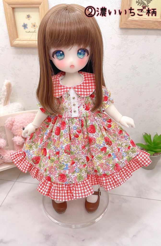 TinyFox 半袖ワンピース 1/6ドール