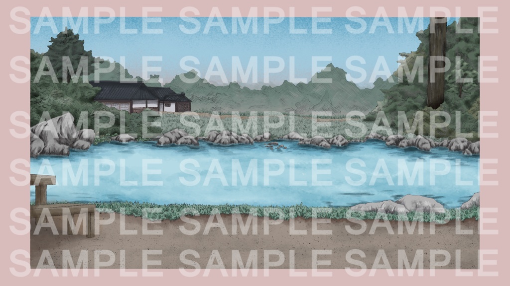 公園のような 庭園のような 背景