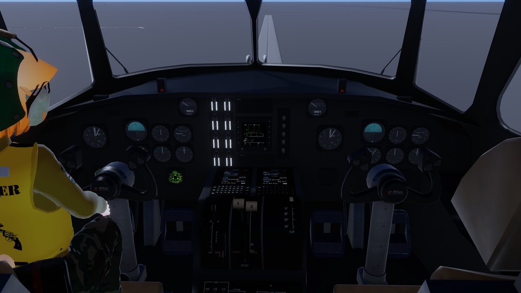 【VRChat飛行可能】M-2D AEW 早期警戒機【Sacc's Flight v1.8】