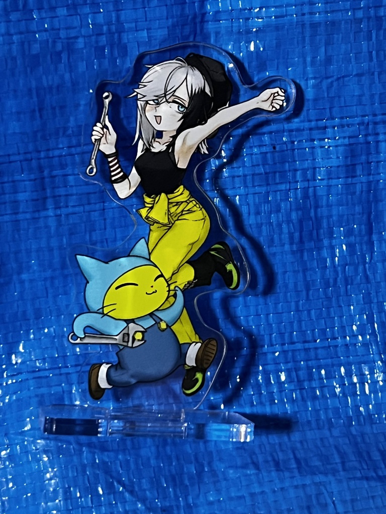 みちのくモータース　蔵王道子＆てんちょうアクリルスタンド