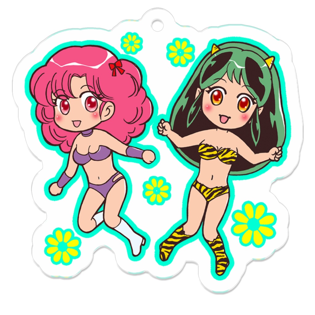 ラムちゃん&ランちゃんキーホルダー