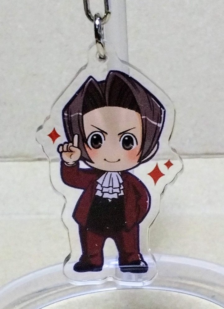 逆転検事アクリルキーホルダー御剣&美雲