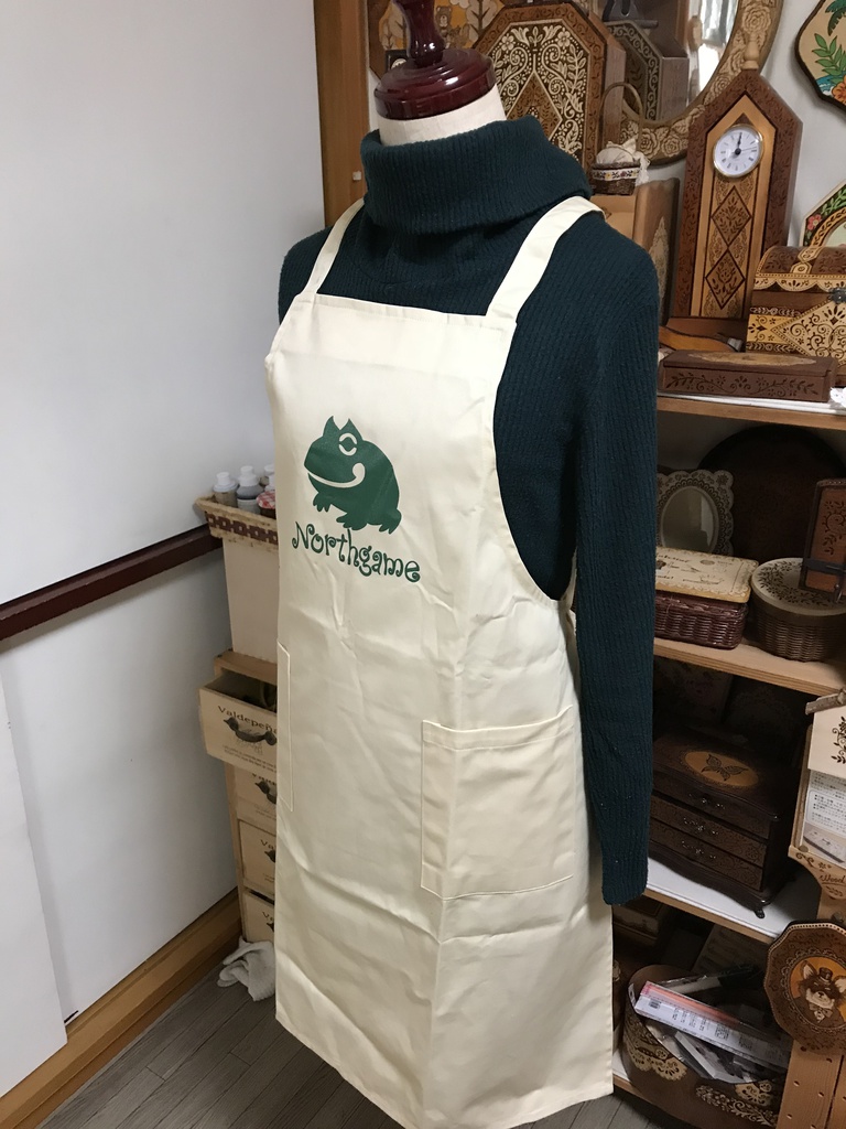 ノスゲムエプロン(ナチュラルカラー)