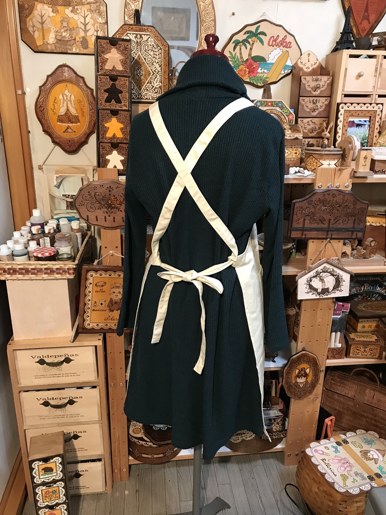 ノスゲムエプロン(ナチュラルカラー)