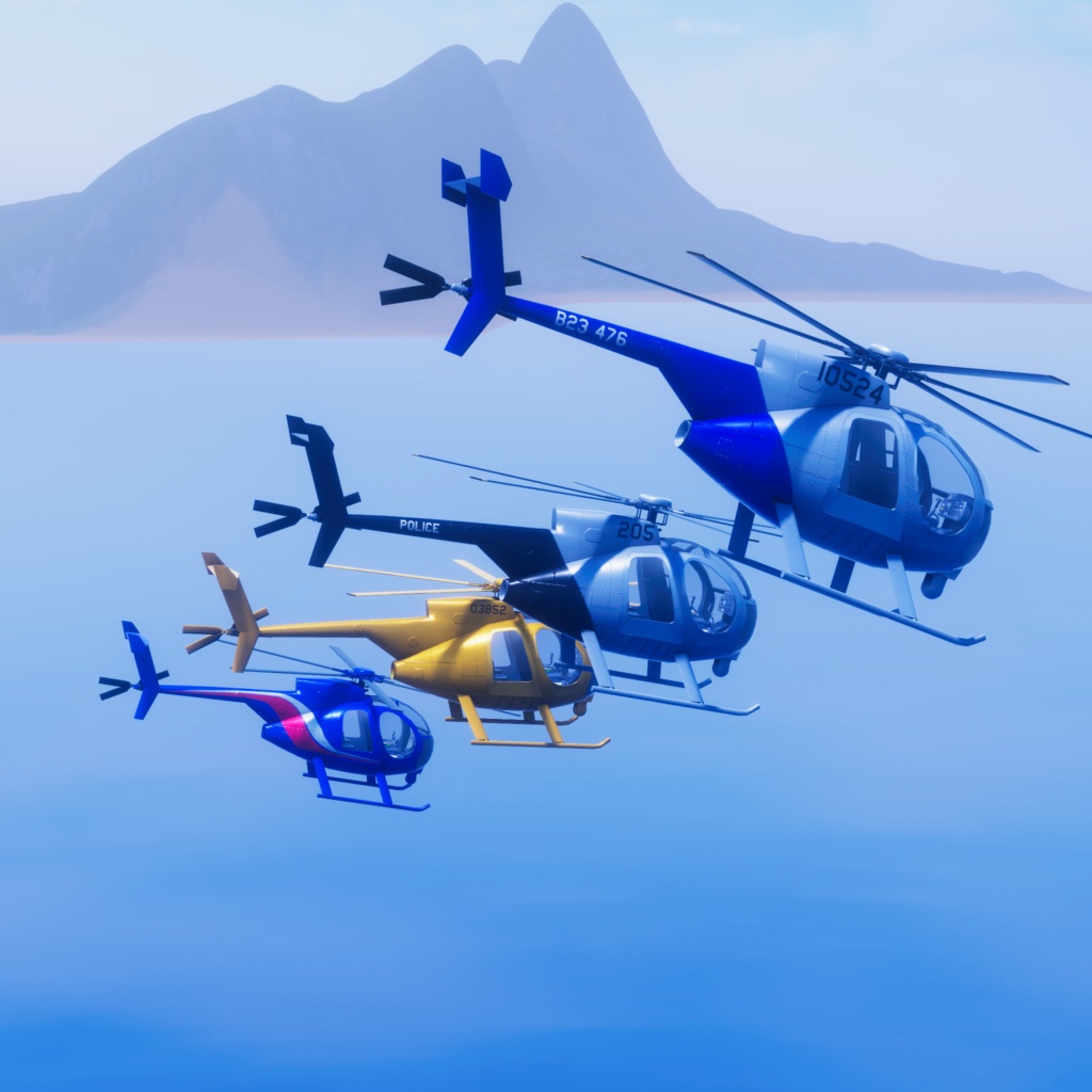 (Sacc1.64&1.71a対応)AH-6/MH-6/MD500