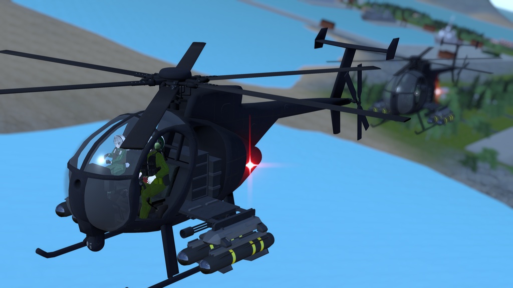 (Sacc1.64&1.71a対応)AH-6/MH-6/MD500