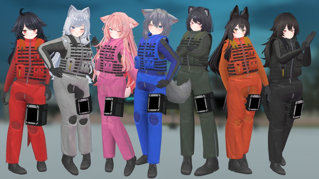 Ready to Flight!!!(17アバター対応パイロットスーツ)