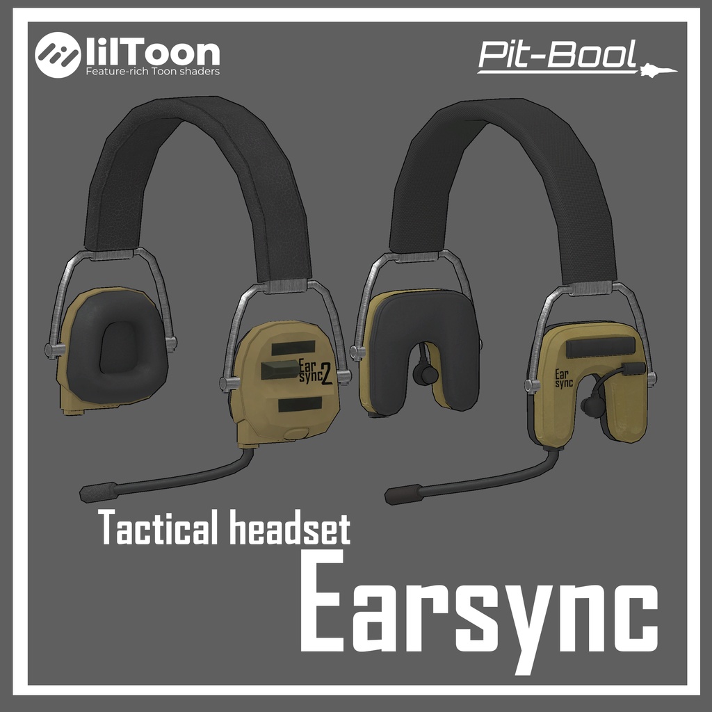 タクティカルヘッドセット【Earsync】