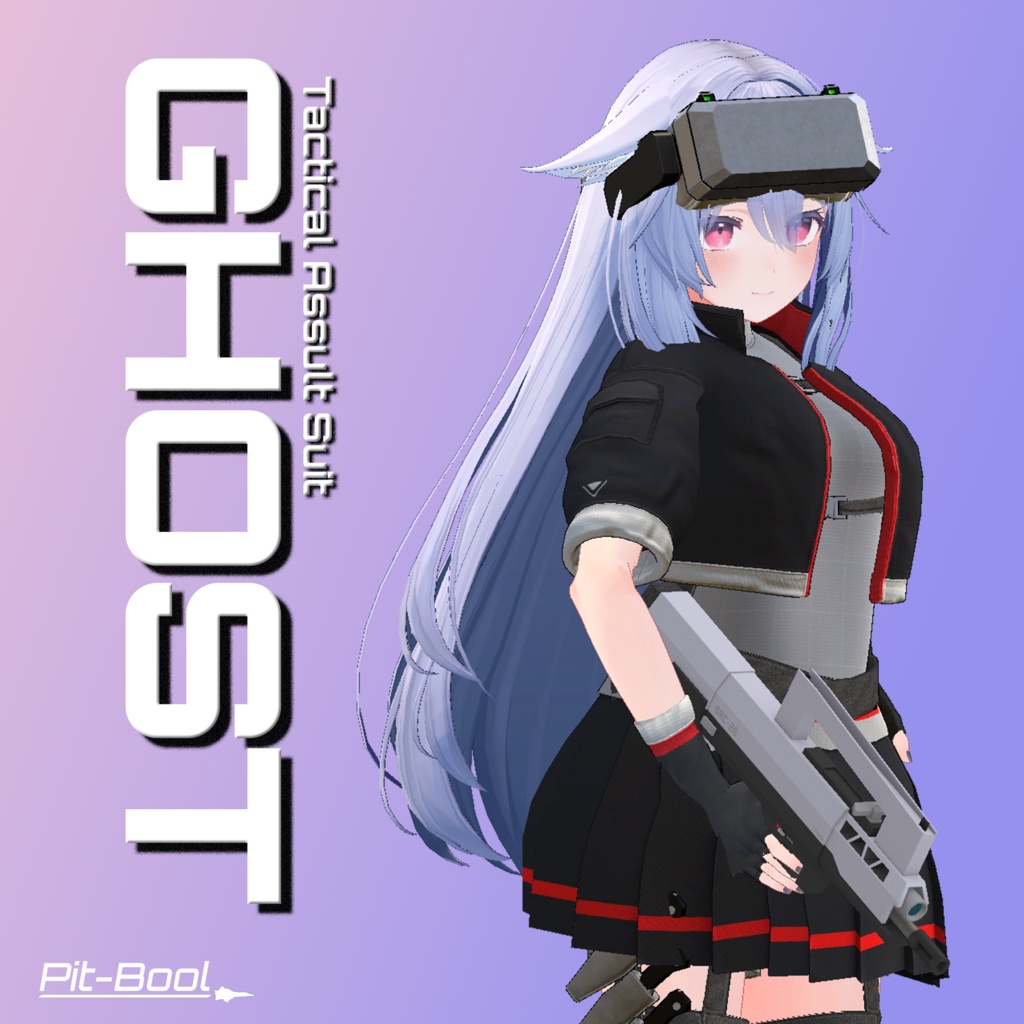 【銃ギミック付き衣装】GHOST