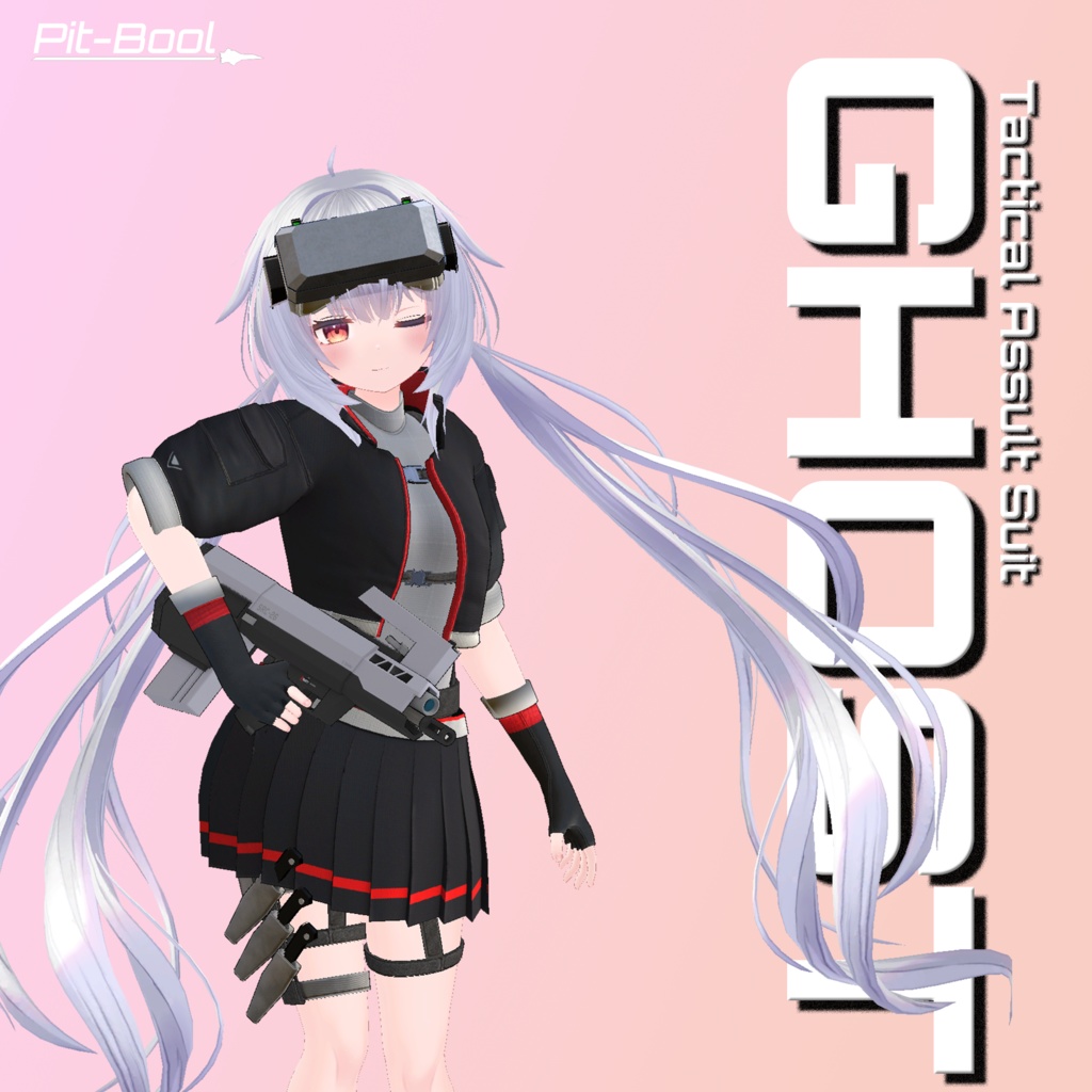 【銃ギミック付き衣装】GHOST