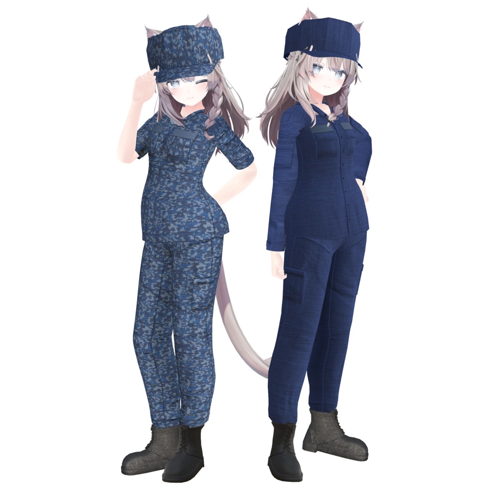 【11アバター対応】Navy Working Uniform