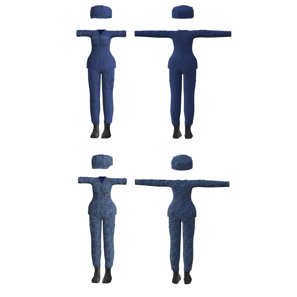 【11アバター対応】Navy Working Uniform