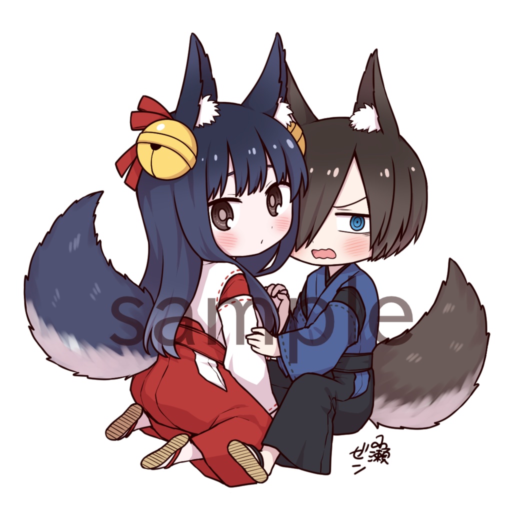 狐アクスタ
