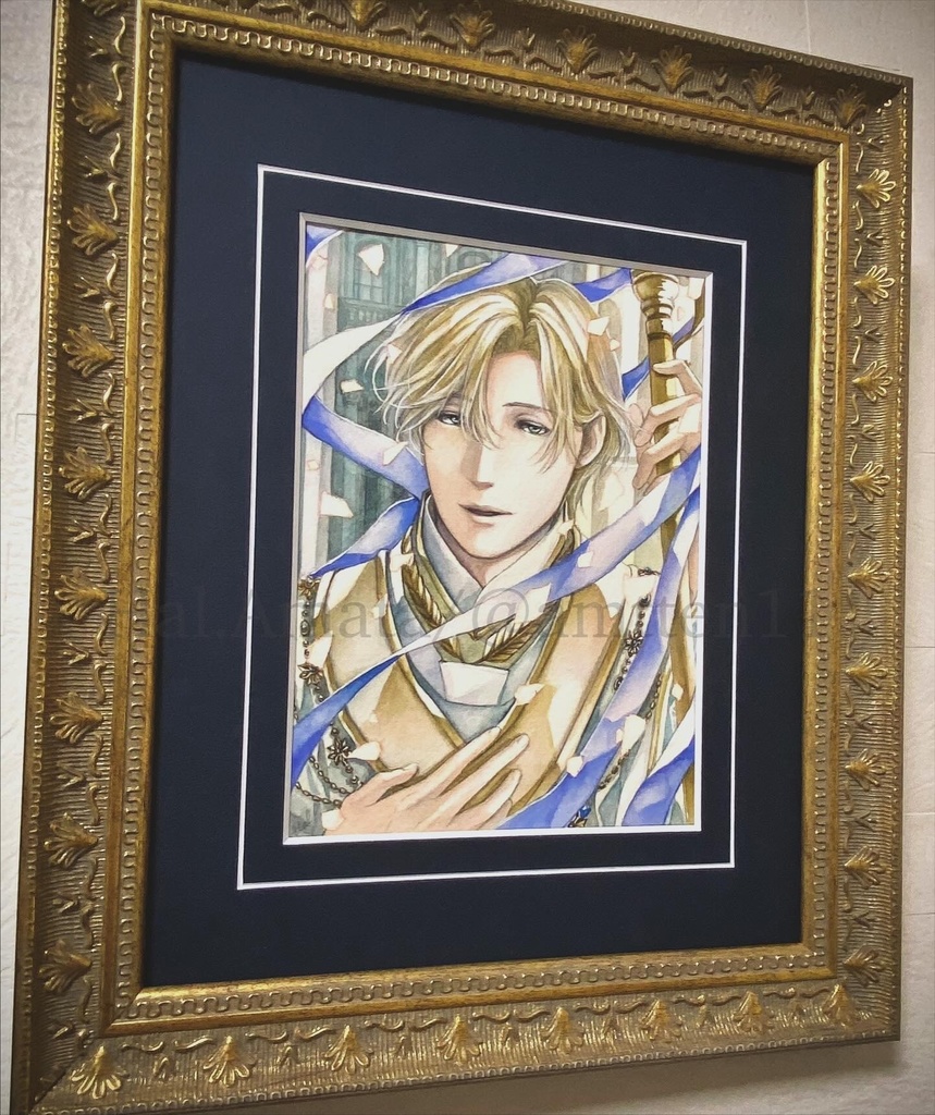 額装原画 「祝祭を寿ぐ」