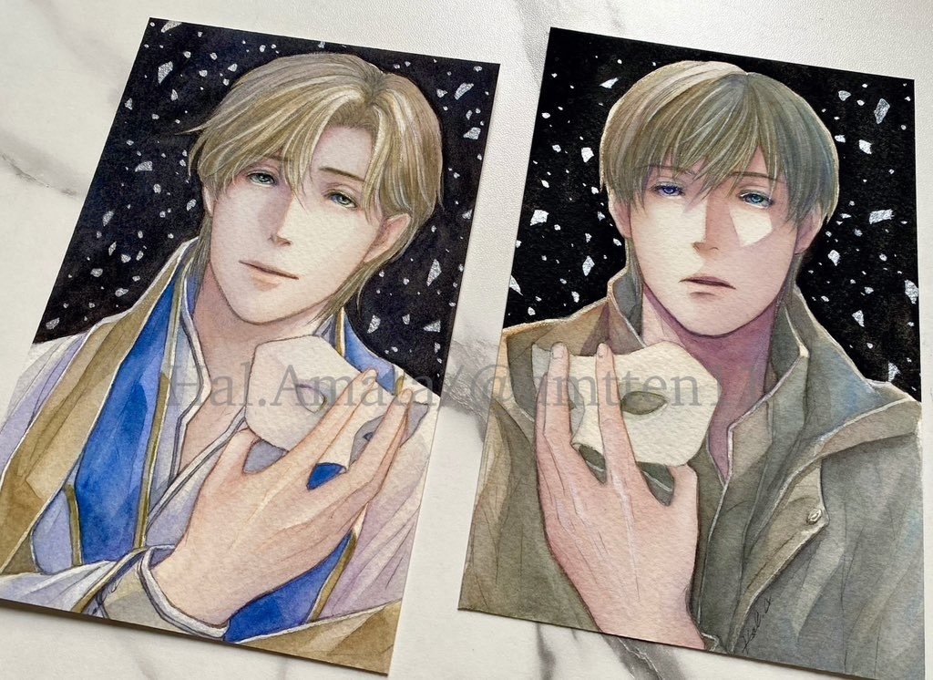 フレームレス原画「仮面-ペルソナ-」