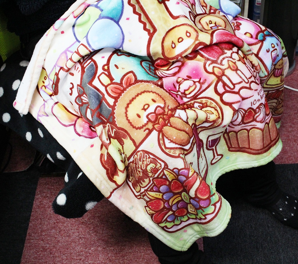 もふもふエコケット(ブランケット)