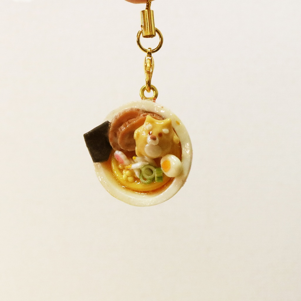 【受注】ラーメンしばのストラップ