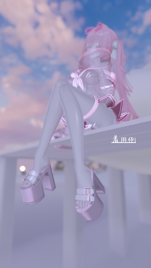 〖MA設定済み 12avatar対応〗✧Serephia〖VRC想定モデル〗