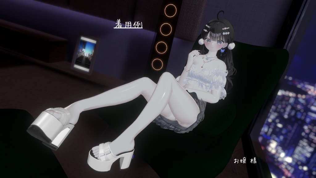 〖MA設定済み 12avatar対応〗✧Serephia〖VRC想定モデル〗