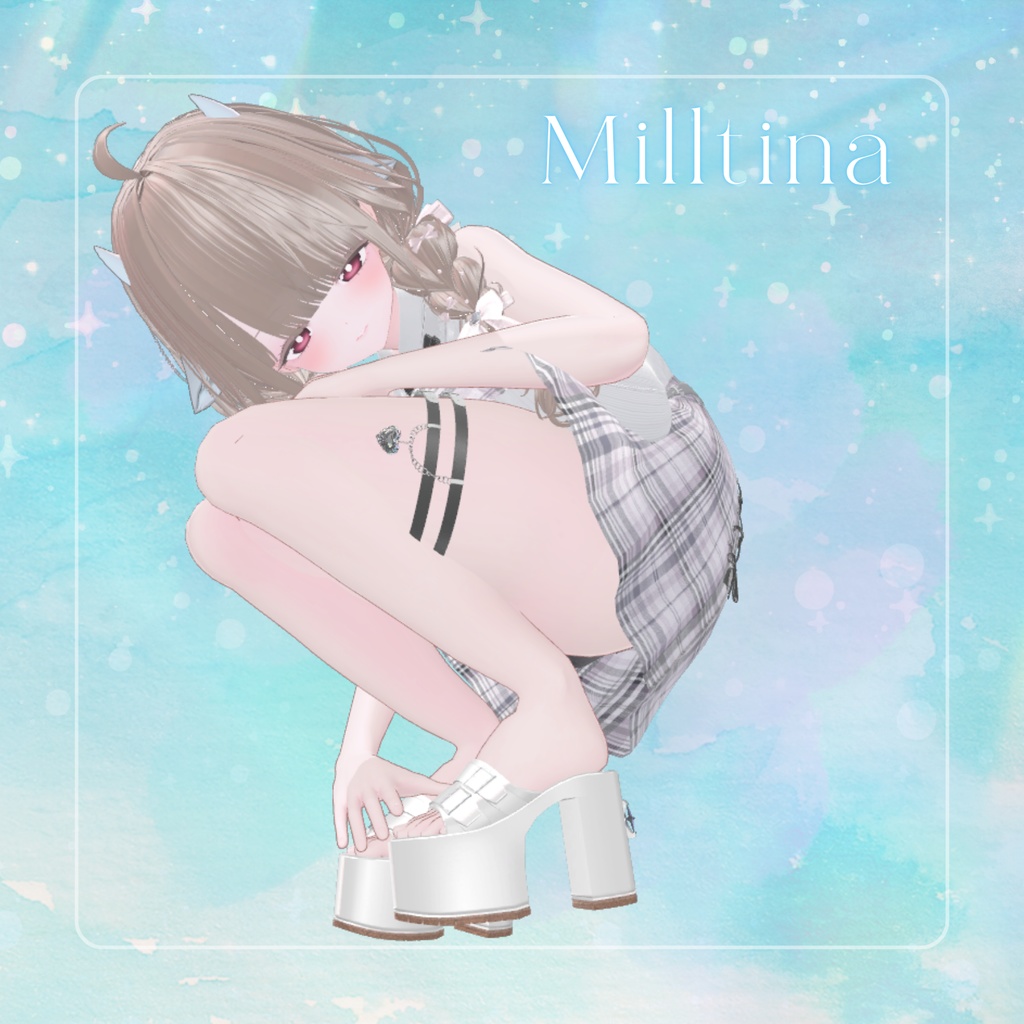 〖MA設定済み 12avatar対応〗✧Serephia〖VRC想定モデル〗