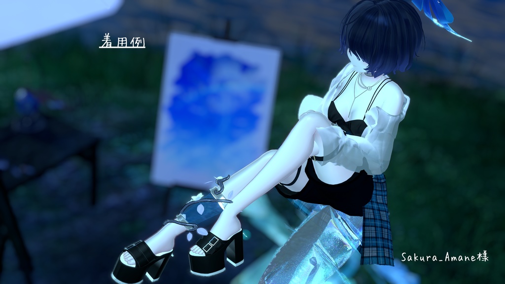 〖MA設定済み 12avatar対応〗✧Serephia〖VRC想定モデル〗