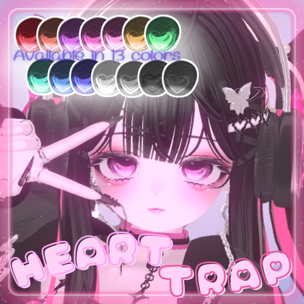 Hearttrap　♥eye texture × make up texture♥マヌカ専用