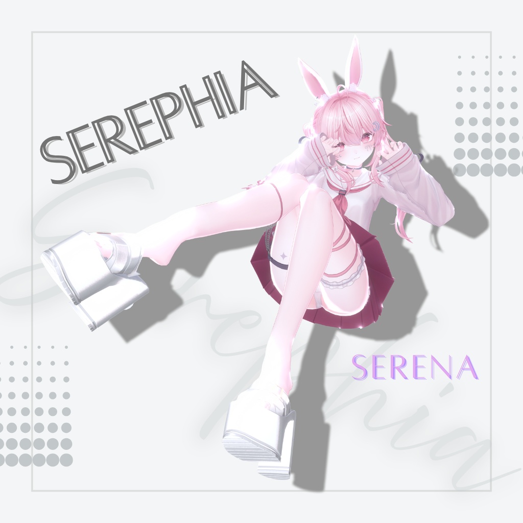 〖MA設定済み〗セレナ発売記念SALE🎊✧Serephia〖VRC想定モデル〗