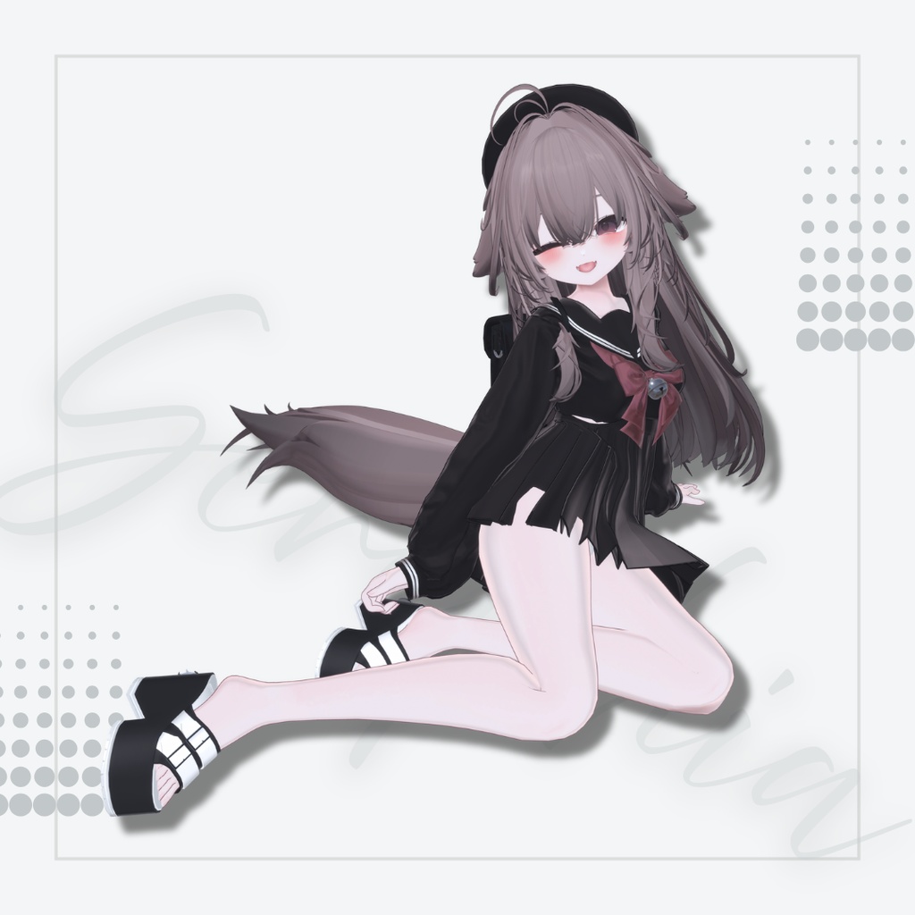 〖MA設定済み〗🎉SALE🎉輝夜 -kaguya- 専用✧Serephia〖VRC想定モデル〗