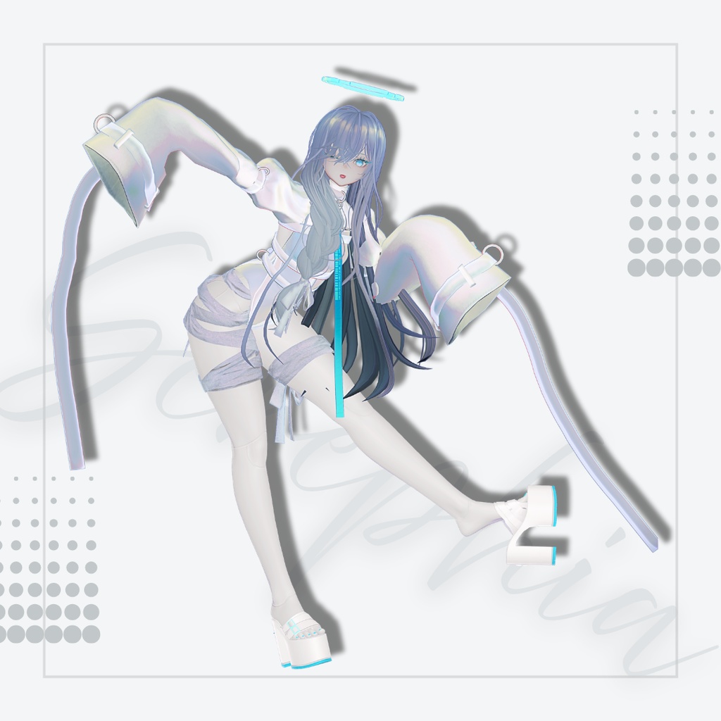 🎉リリース記念SALE🎉〖MA設定済み〗Nedux -ネドゥ-専用✧Serephia〖VRC想定モデル〗