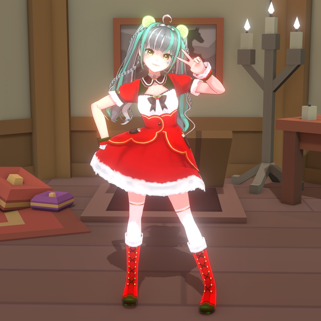 FREE VRoid Christmas Costume 【Outfit】