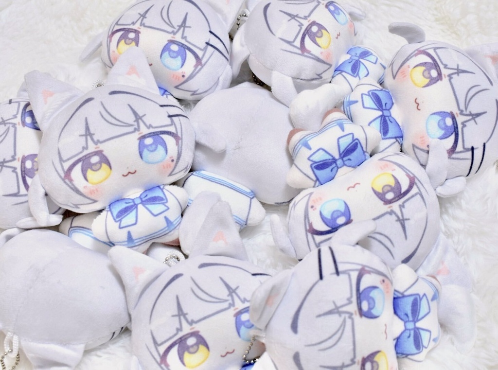 こむぎちゃんぬいぐるみストラップ