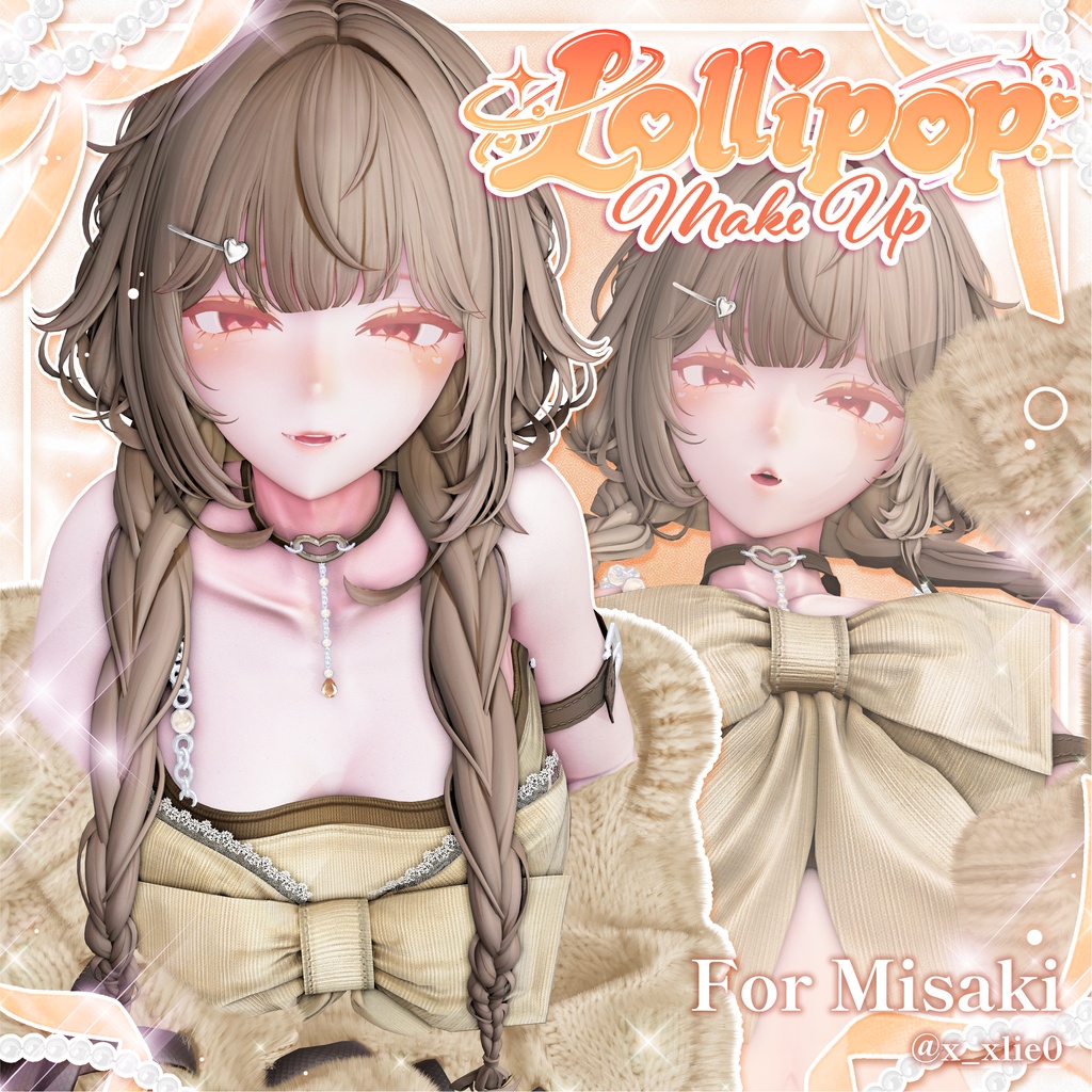 【SALE‼️】【7アバター対応】Lollipop Make Up🍬