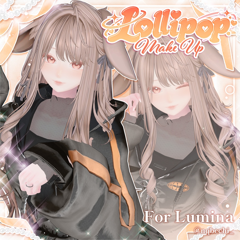 【SALE‼️】【7アバター対応】Lollipop Make Up🍬