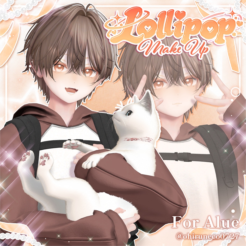 【SALE‼️】【7アバター対応】Lollipop Make Up🍬