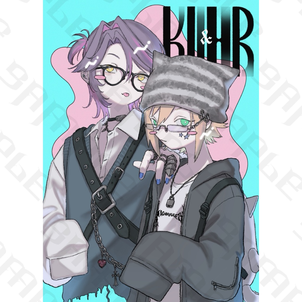 【非公式】KU&HB ステッカー