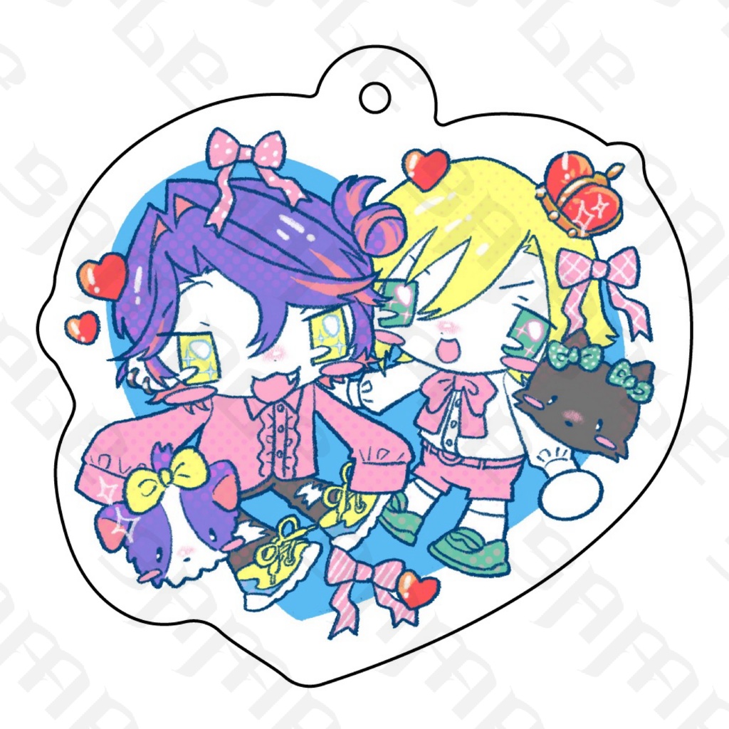 【非公式】KU&HB めじるしチャーム