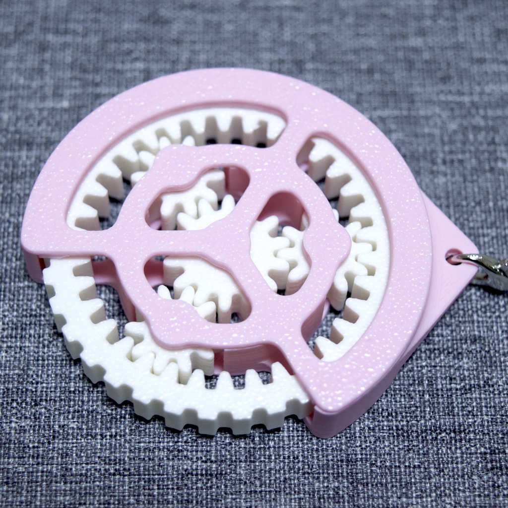 遊星歯車なストラップ_ピンク