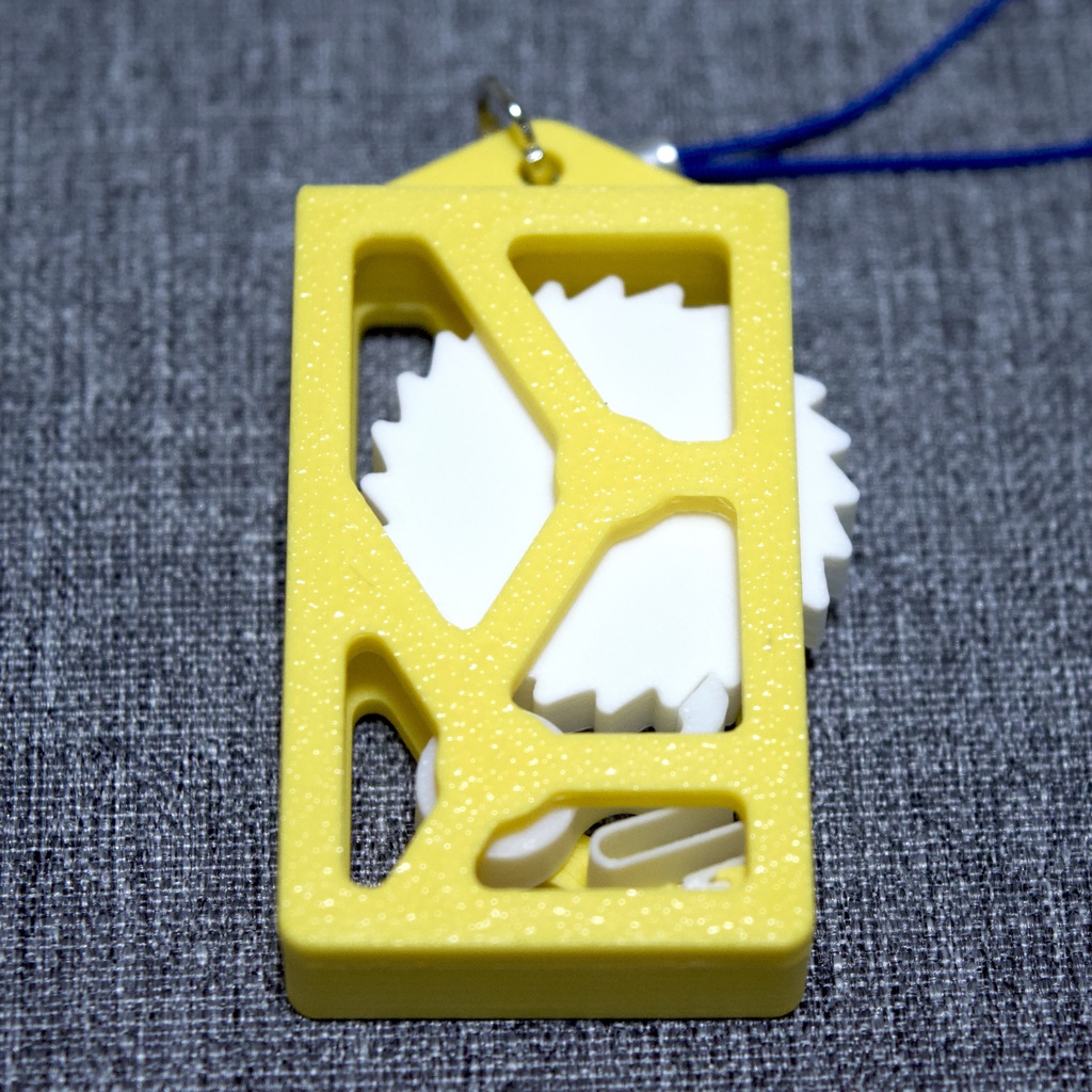 ラチェット機構なストラップ_黄色