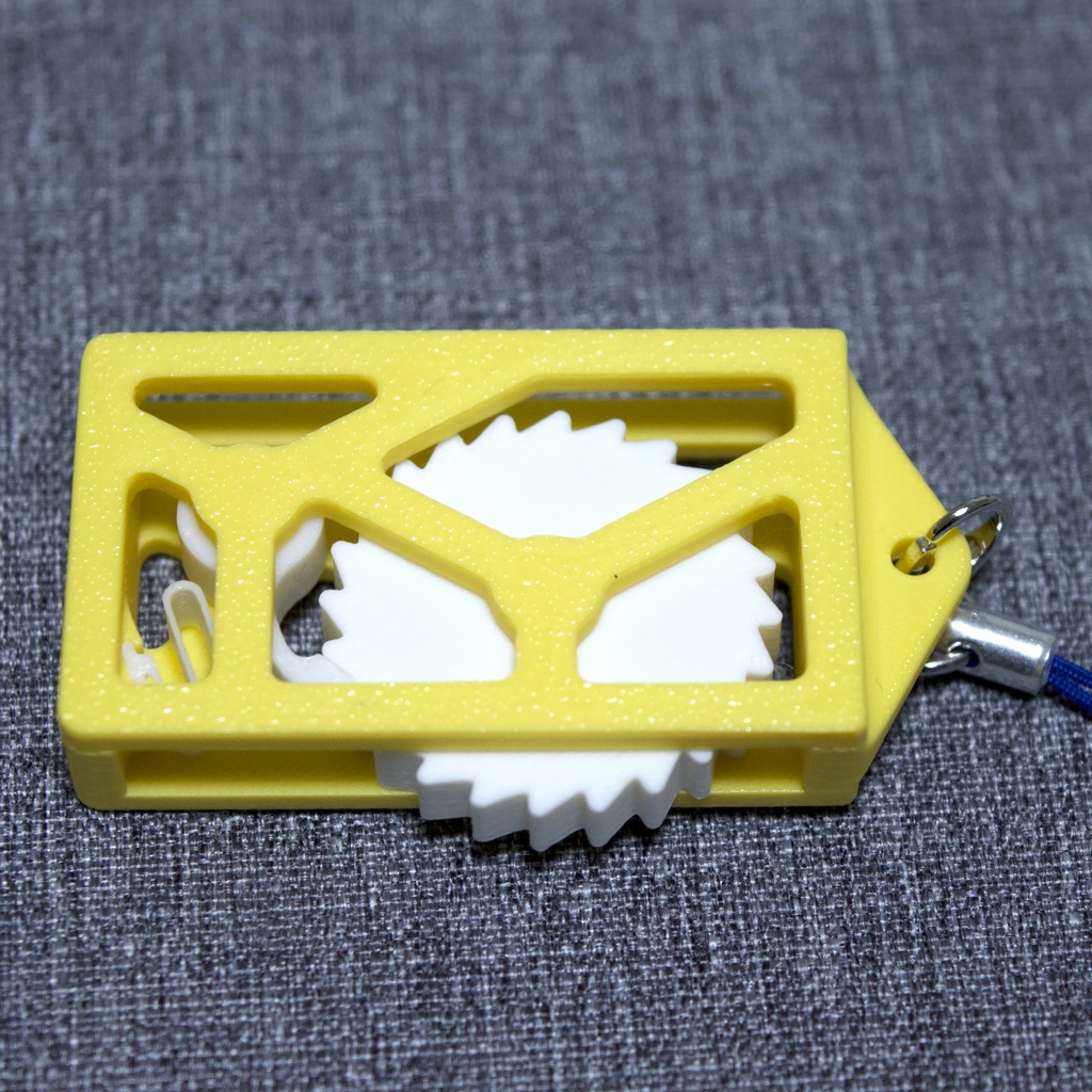 ラチェット機構なストラップ_黄色