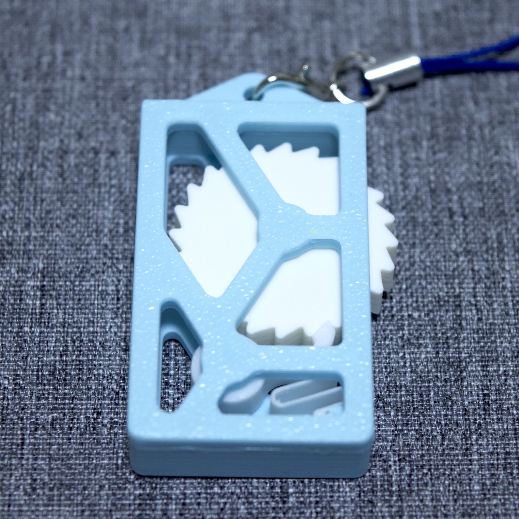 ラチェット機構なストラップ_水色