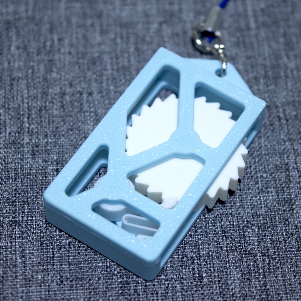 ラチェット機構なストラップ_水色