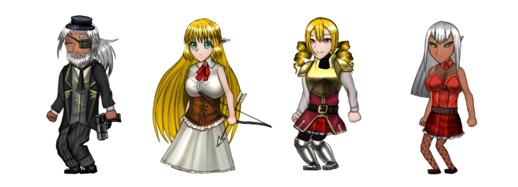 【アバター生成器】キャラクターメイカー